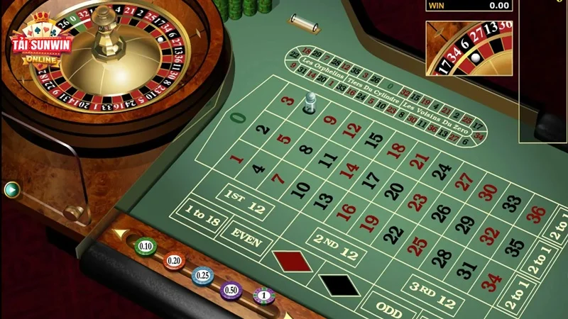 Luật chơi Roulette trực tuyến phù hợp với mọi người chơi 